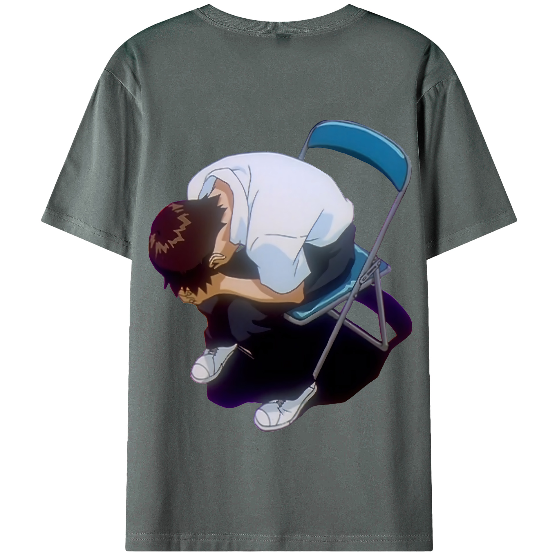 （画像用） EVA 新世紀エヴァンゲリオン 綿100％半袖Tシャツ（背面プリント）